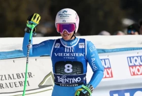 Kurtoni najbrža u Val di Fasi, Šifrin blizu velikog Kristalnog globusa